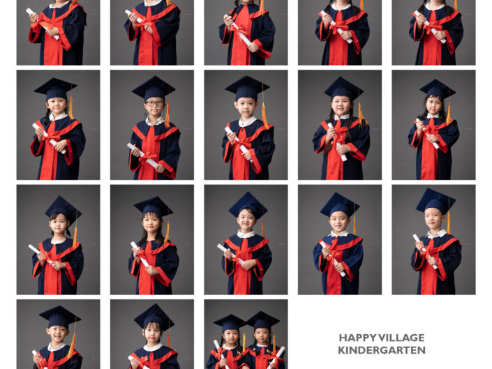 Happy Village graduation photo 2023